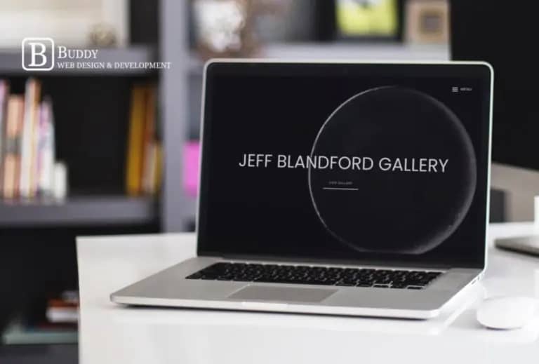 Jeff Blandford Art Gallery Website